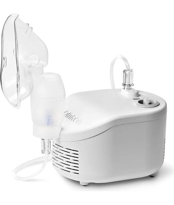 Omron NEC 101 Compressor Nebulizer For Child & Adult (White)