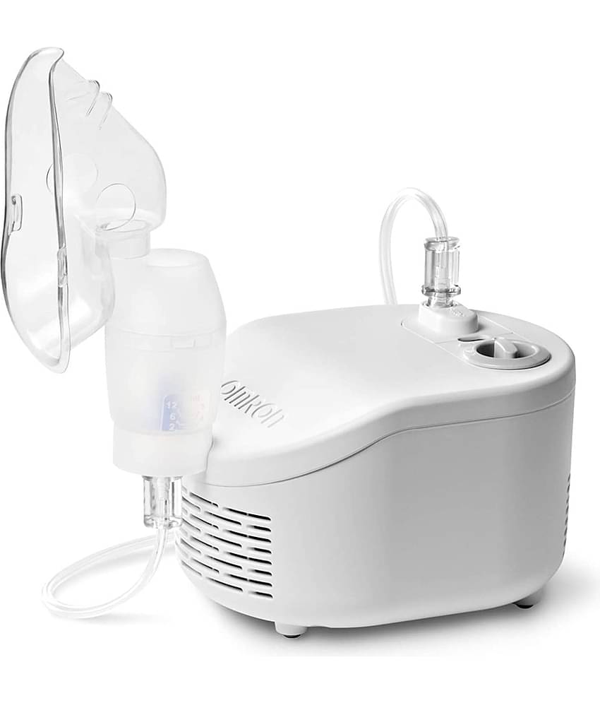 Omron NEC 101 Compressor Nebulizer For Child & Adult (White)