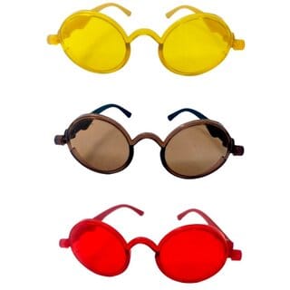 FOREVER 99 Kids Boy and Girls sunglasses U V protected goggles combo pack of 3 Fit age 2-10 year