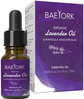 Baeyork Organic Bulgarian Lavender Essential Oil 15 mL