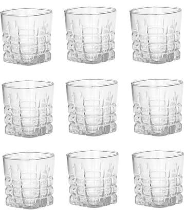 Somil Water/Juice  Glasses Set,  200 ML - (Pack Of 9)