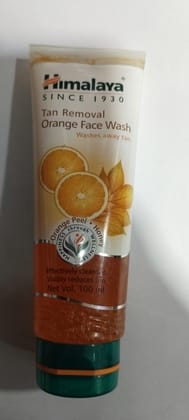 Himalaya Tan removal Orange face wash Washes away tan 
