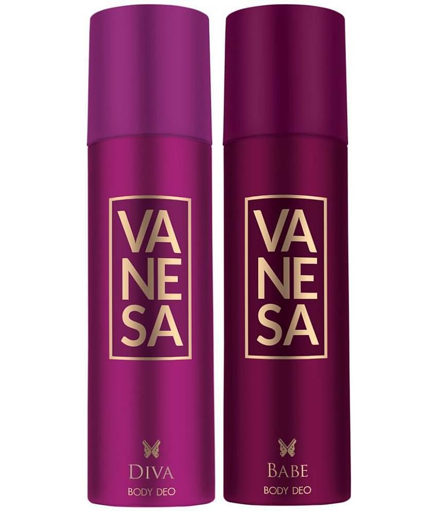 Vanesa Diva & Babe (150 ml x 2) Deodorant Spray for Women 150 ml ( Pack of 1 )