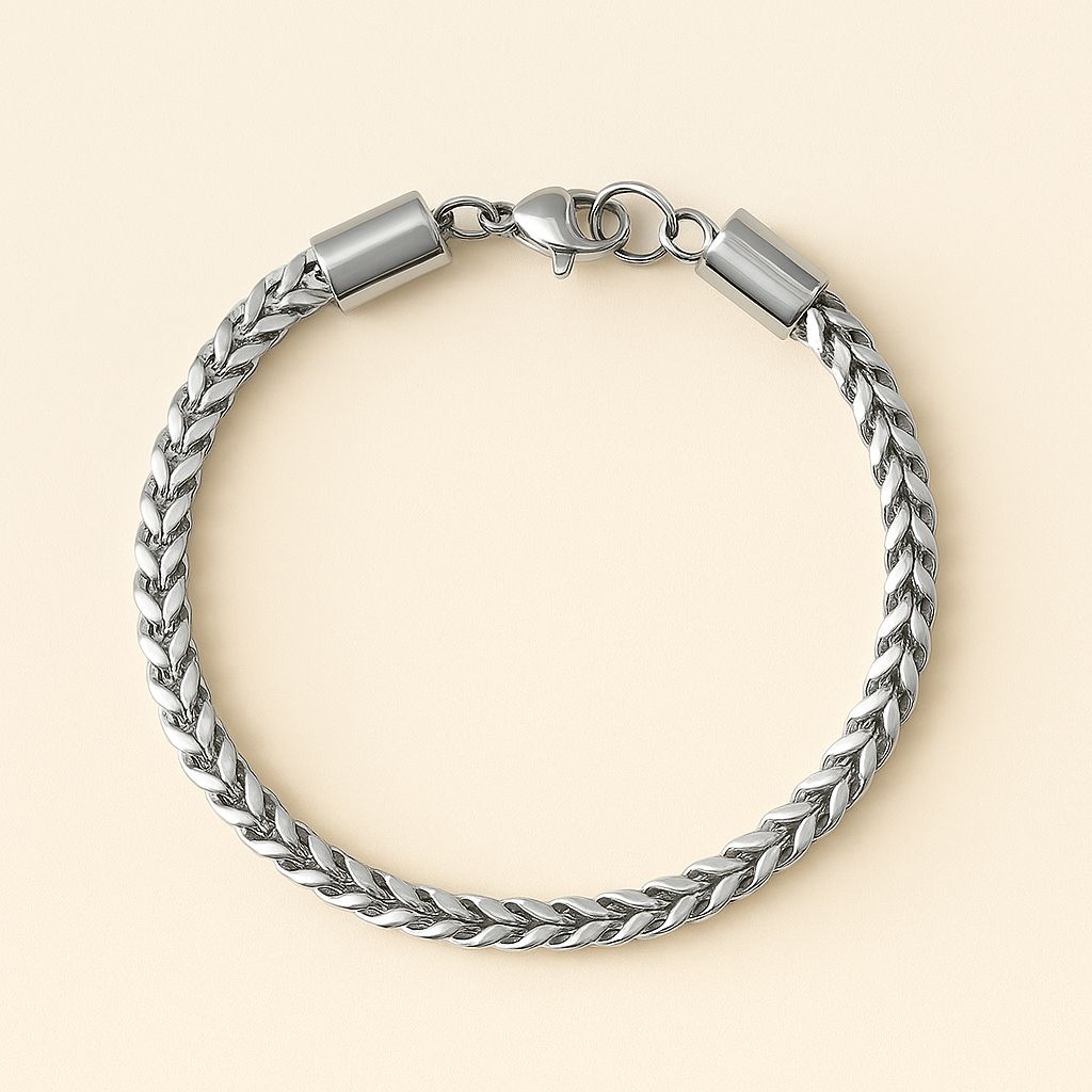 Men - Silver-Plated Anti Tarnish Bracelet