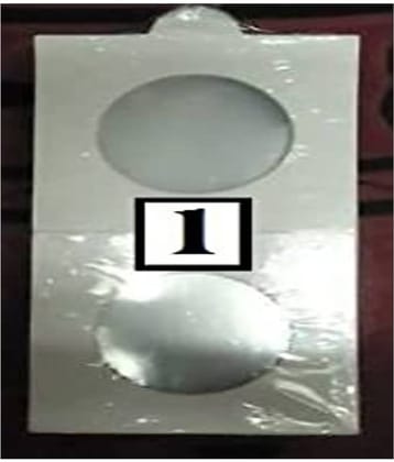 PADMAVATHI ENTERPRISES - Coin Holders - 50 NOS. - Size NO. 1  - Good Quality Holders