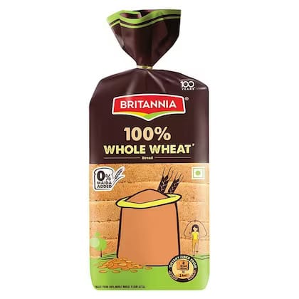 Britannia Whole Wheat Bread 400 Gms