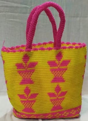 Latha Yellow Handbag