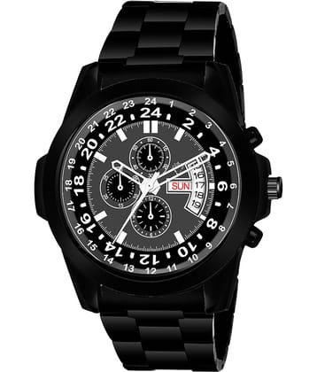 Versatile - Black Stainless Steel Analog Men's Watch