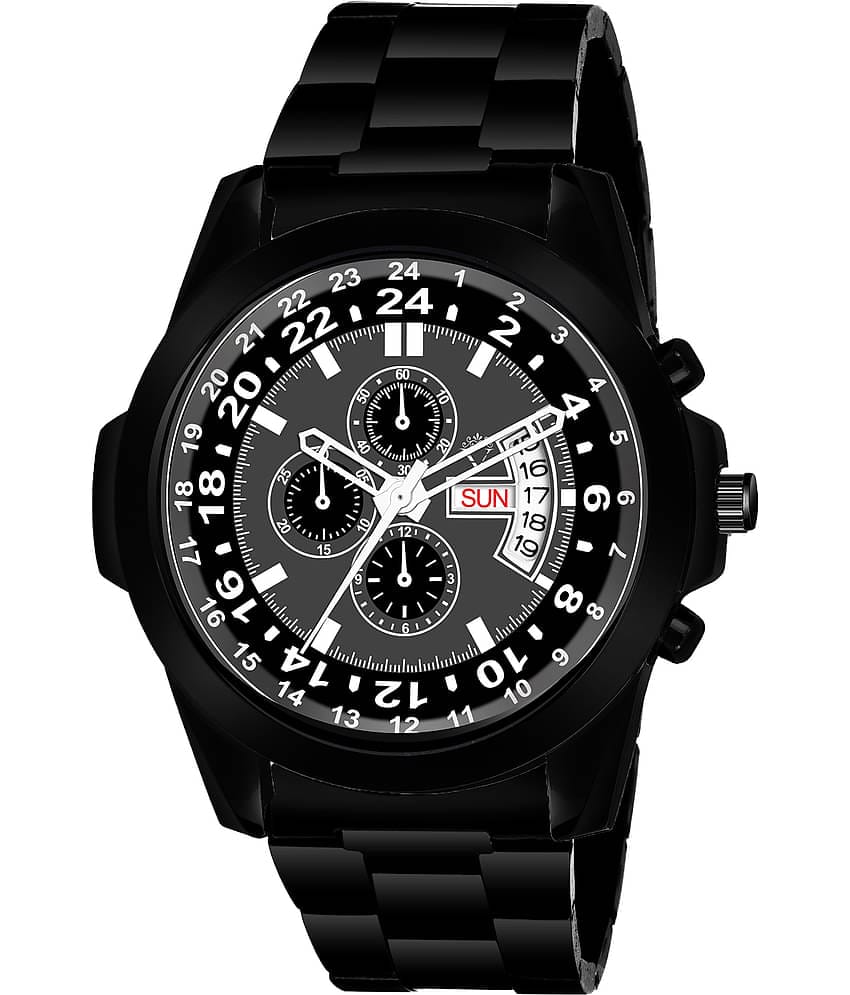 Versatile - Black Stainless Steel Analog Men's Watch