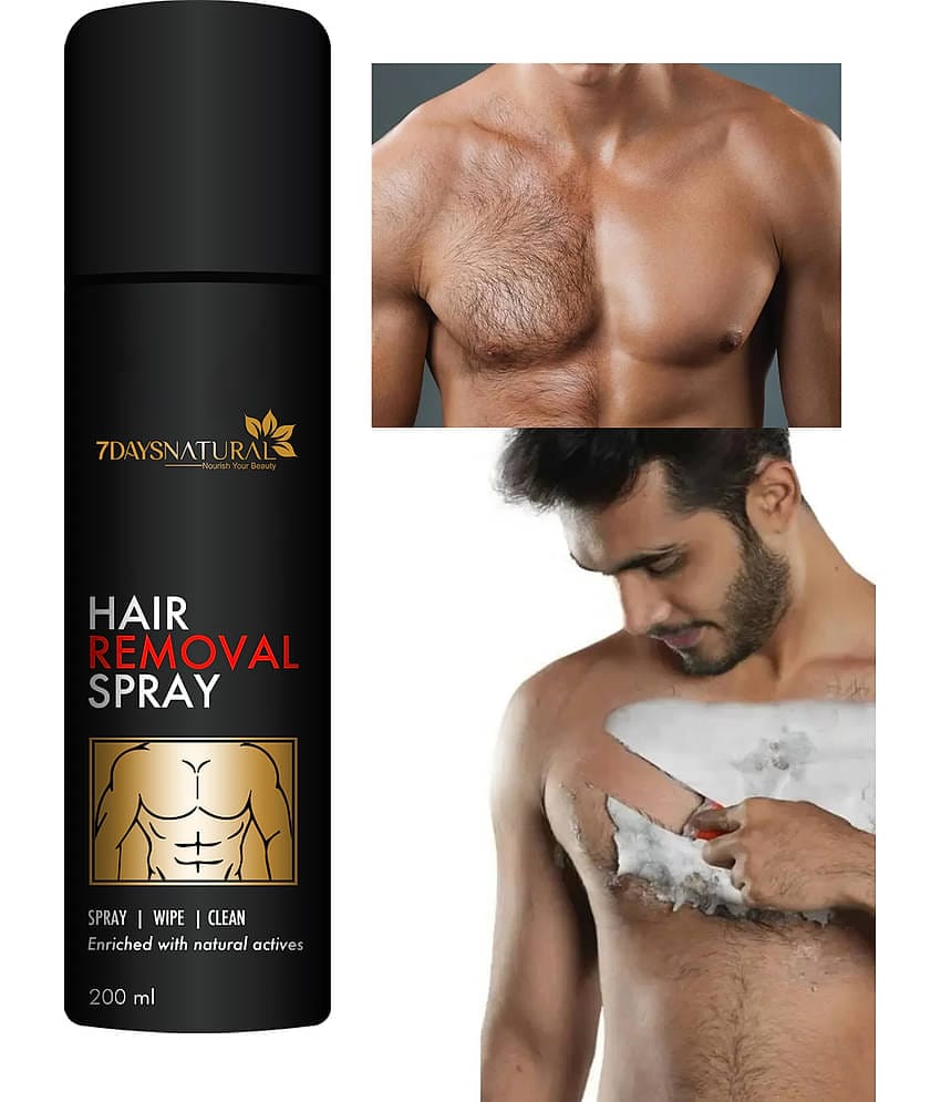 7 days 7DAYS NATURAL Men's Intimate Wash Black 200 Pcs