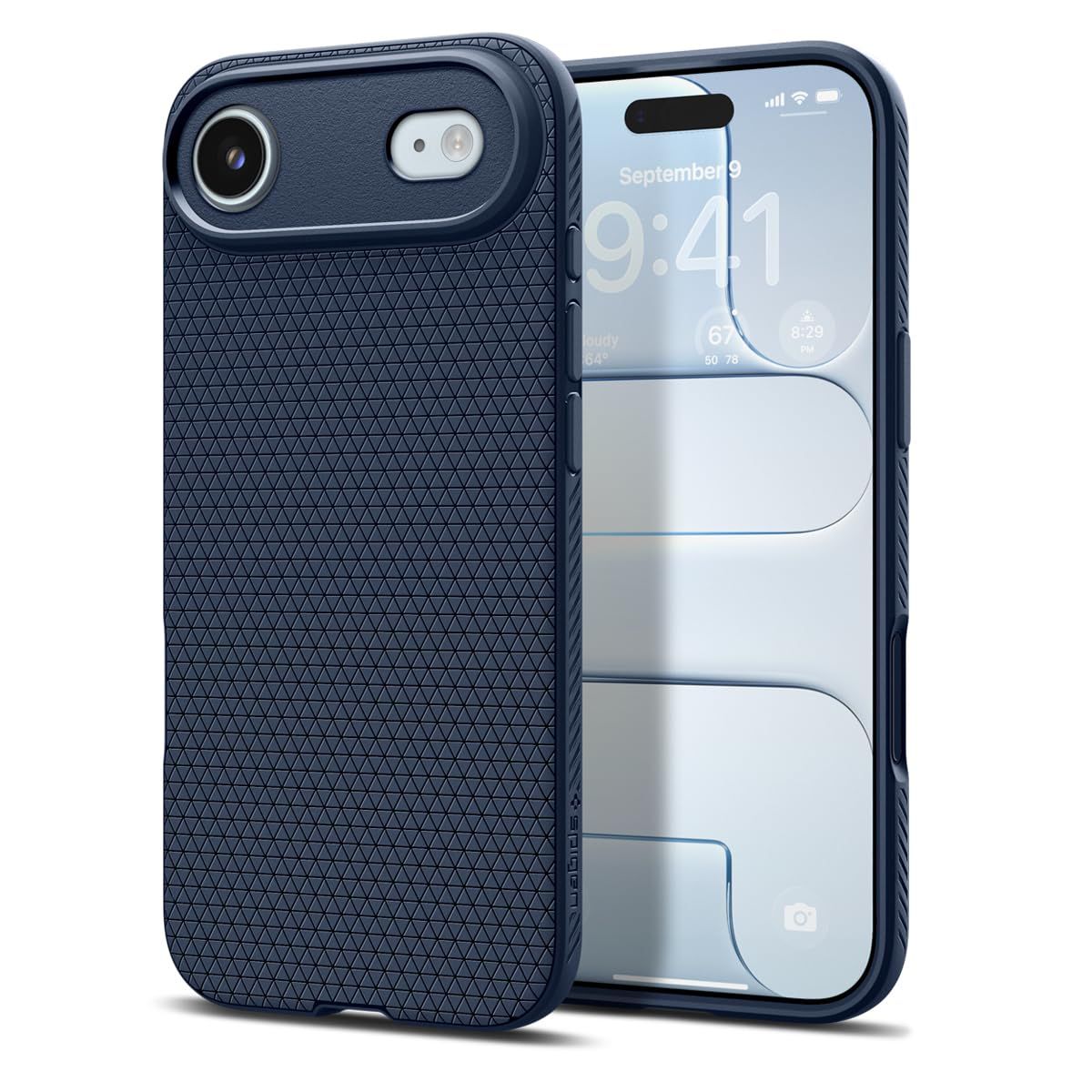 Spigen Liquid Air Back Cover Case for iPhone Air, Durable Protection, Air Cushion Technology - TPU | Navy Blue Spigen Liquid Air Back Cover Case for iPhone Air, Durable Protection, Air Cushion Technology - TPU | Navy Blue - Navy Blue / iPhone Air