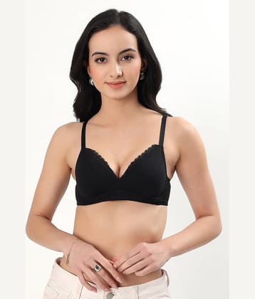 PARKHA Pack of 1 Cotton Blend Lightly Padded T-Shirt Bra For Women ( Beige )