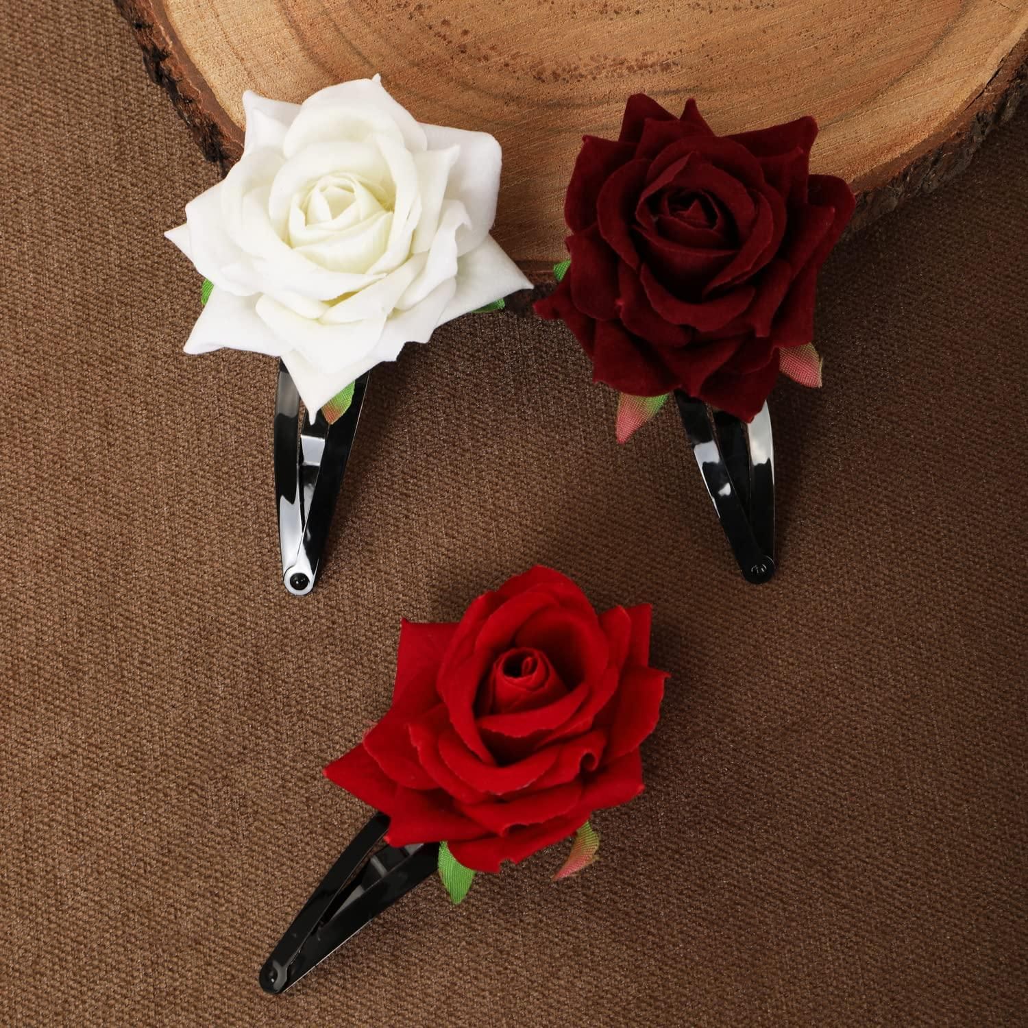Women Set of 3 Tic Tac Hair Clips