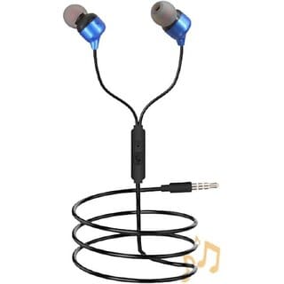 GIONEE BLISS 108 Wired Headset(Blue, In the Ear).