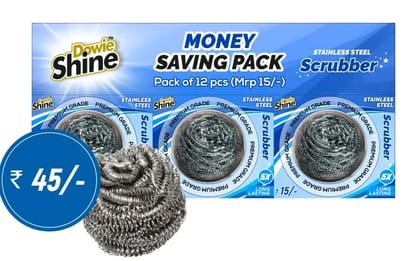 SS SCRUBBER PACK- 3BLISTER PACK