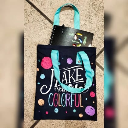 Plain Canvas Fashion Tote Bag