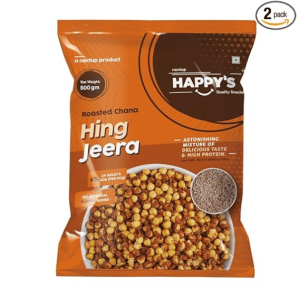 Happy's Roasted Chana Hing Jeera - 500 gm