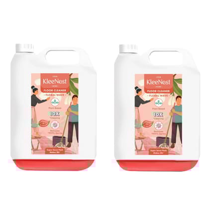 Kleenest 10 Litre – Floral Wave Floor Cleaner