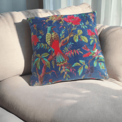 18" Velvet Cushion Cover-Sale-18 x 18 inches
