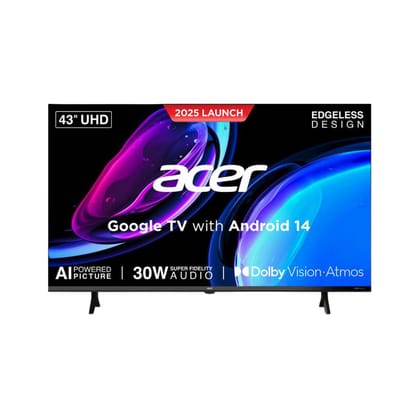 Acer Ultra I Series 108 cm (43 inch) Ultra HD (4K) LED Smart Google TV 2025 Edition Acer Ultra I Series 108 cm (43 inch) Ultra HD (4K) LED Smart Google TV 2025 Edition