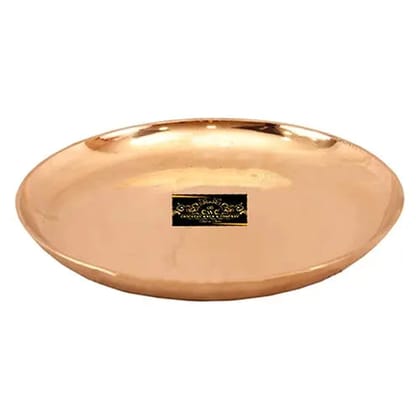Bronze Plate 11 Inches Antique Designer Serving Plate