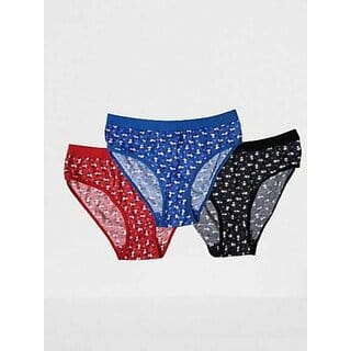 Supermood Pack Of 3 Women Hipster Multicolor Panty