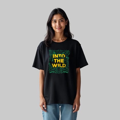Into the Wild | Women Oversized T-Shirt-S