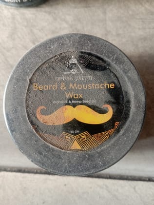 Urban gabru beard & moustache wax vitamin-e hemp seed oil