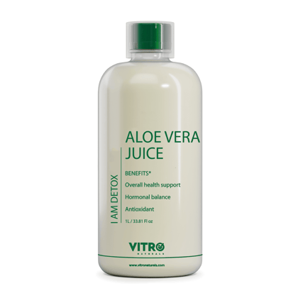 Vitro Aloe Vera Juice 1L | Supports Skin Glow, Digestion & Weight Management | Traditional Recipe for Constipation & Immunity | No Added Sugar-1 Unit (15 Days) : ₹ 395 @ 27%