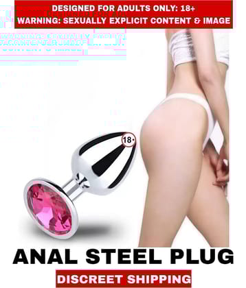 Adult Sex Toys Anal Plug A1 Anal Small Size Smooth Steel Diamond Anal Steel Plug Unisex