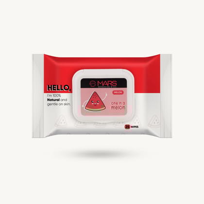 Natural Wet Wipes-Melon