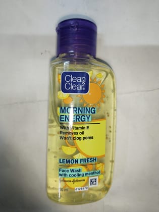 Clean & Clear Morning Energy Lemon fresh Face wash 