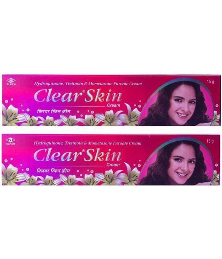 Clear Skin Cream Day Cream Clear Scars & Marks 15 gm each gm Pack of 4