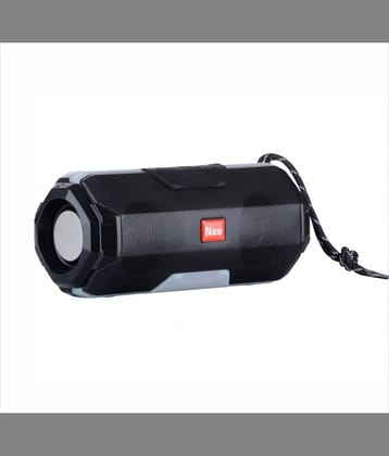Neo A006 10 W Bluetooth Speaker Bluetooth v5.0 with USB Playback Time 4 hrs Black