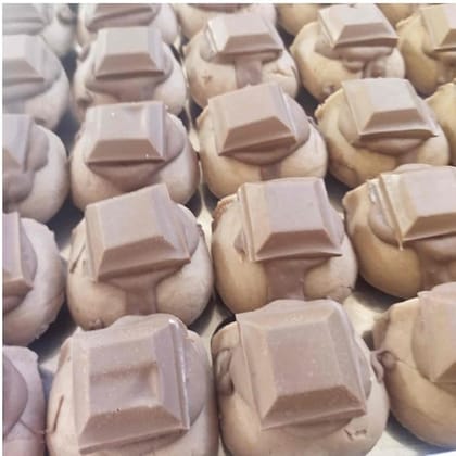 BANGLARMISTI Chocolate Talsas Sandesh - Bengali Sweets, Chocolate Sandesh, 8pcs Pack