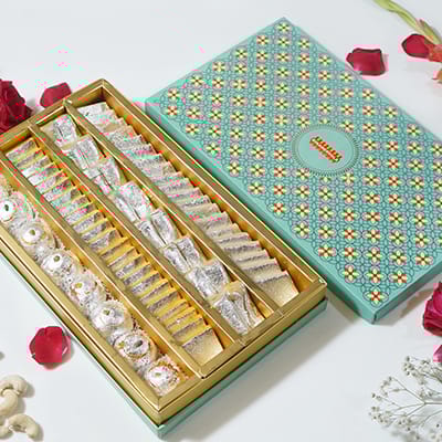 Assorted Golden Super Kaju Sweet Box