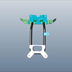 REAR FENDER STAY - XOOM 160| XOOM 160 BS6 - 50186ABR000S