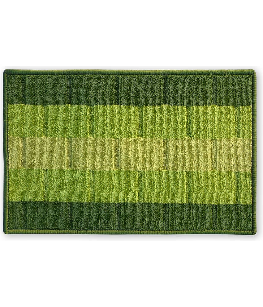 Status Blue Single Anti-skid Door Mat - ( 40 X 60cm )