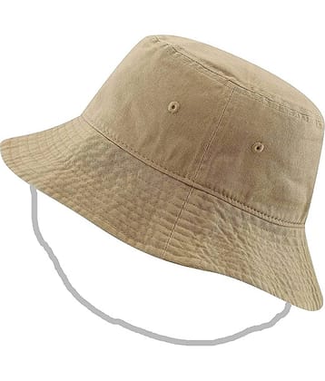 Infispace Khaki Cotton Blend Women's Hat ( Pack of 1 )