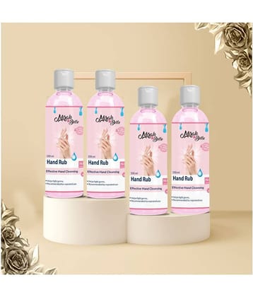Mirah Belle Hand Rub Sanitizer ( 72.9% Alcohol )100 mL Pack of 4