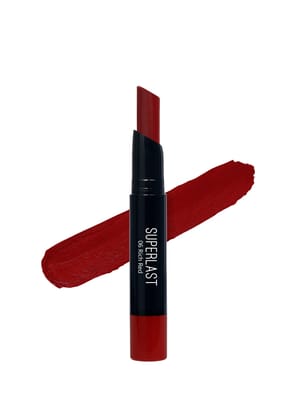 ME-ON Superlast Lipstick Matte Finish (Shade 06 - Rich Red) ME-ON Superlast Lipstick Matte Finish (Shade 06 - Rich Red) - Shade 06 / 2 g (Pack of 1)