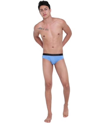 La Intimo Pack of 1 Polyester Briefs For Men's ( Blue )