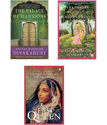 combo of 3 book the palace & the forest &chitra banerjee
