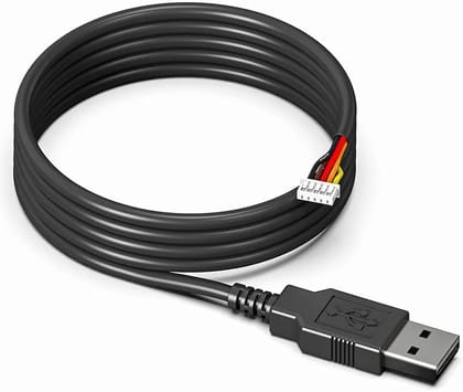 (Pack of 10 Pcs) Wholesale Imported USB Replacement Cable for Mantra Mfs100 Fingerprint Device - 1.2 Mtr