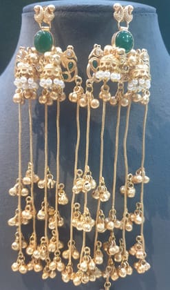 Handcrafted earring in Kashmiri style