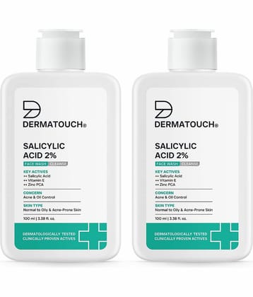 Dermatouch - Acne or Blemishes Removal Face Wash For All Skin Type ( Pack of 2 )