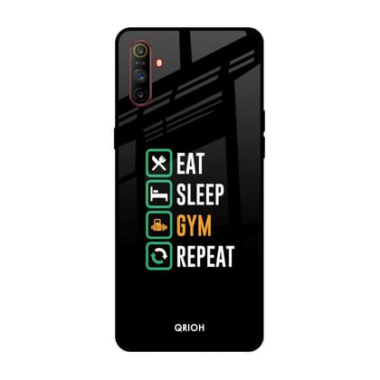Daily Routine Glass Case for Realme C3
