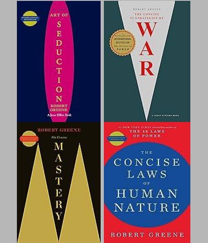 Concise Art Of Seduction +  The Concise Laws Of Human Nature + The Concise 33 Strategies of War + The Concise Mastery