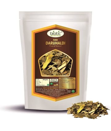 Biotic Raw Daru Haldi Bark - Indian Barberry - Daruhaldi Chaal 100 gm