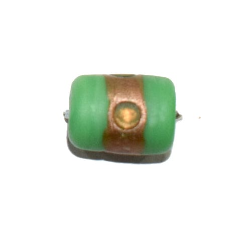 Handmade Fancy Lampwork Glass Beads For Jewelry Making Necklace , Earring and Bracelet (Tube) SFL-511-Per Packet 25 Pcs / 15X12 MM